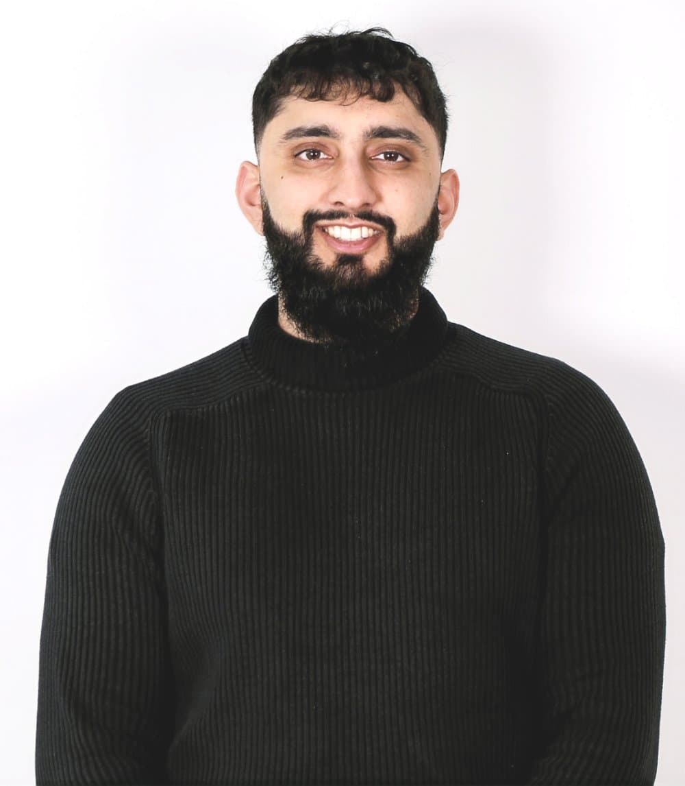 Portrait of Adail Islam, optometrist and orthoptist